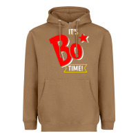 Toasted Coconut it's bo time Heavyweight Hoodie - PixelWave