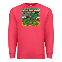 Cardinal cactus sunflower coaster Premium Sweatshirt - JahusDesignShop