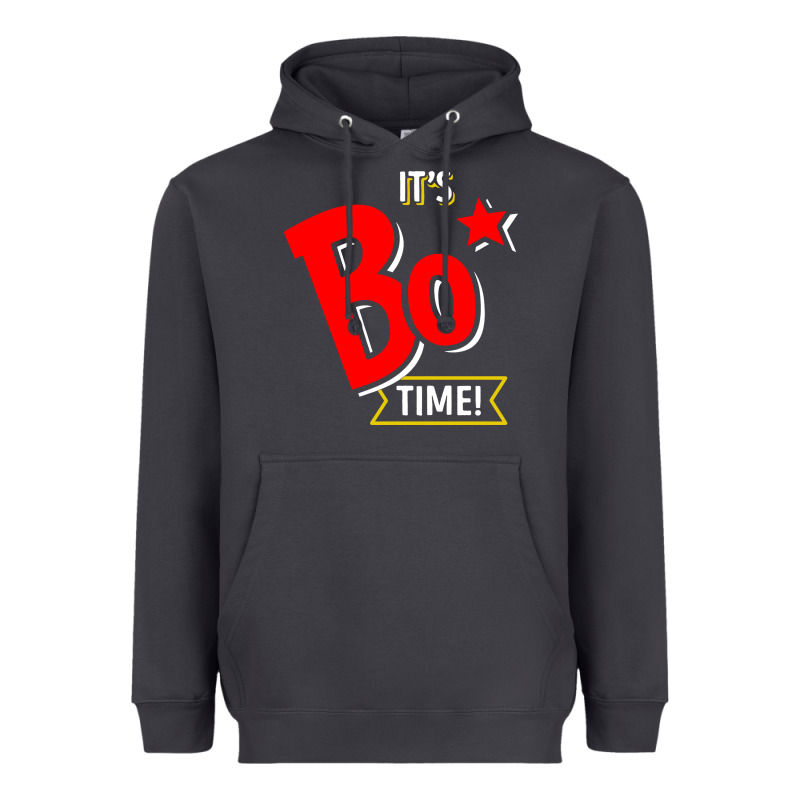 It's Bo Time Heavyweight Hoodie by PixelWave | Teevron