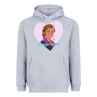 Heather Grey sexy rexy Heavyweight Hoodie - PixelWave