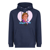 Navy sexy rexy Heavyweight Hoodie - PixelWave
