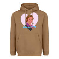 Toasted Coconut sexy rexy Heavyweight Hoodie - PixelWave