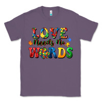 Lavender Love needs no words Classic Tee - CowGirlArtShop