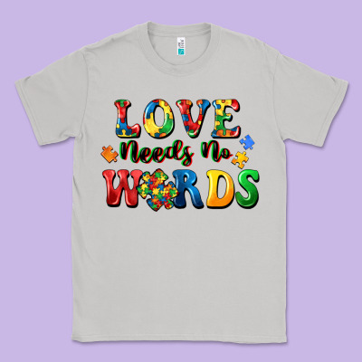 Love Needs No Words Classic Tee Designed By Cowgirlartshop