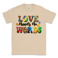 Mushroom Love needs no words Classic Tee - CowGirlArtShop