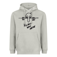Moon Dust Kilroy was here (on RedBubble) gift Heavyweight Hoodie - PixelWave