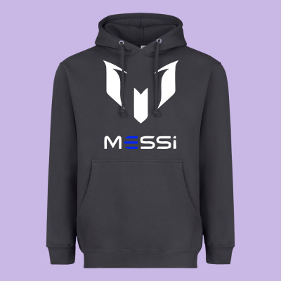 Messi Heavyweight Hoodie Designed By Pixelwave