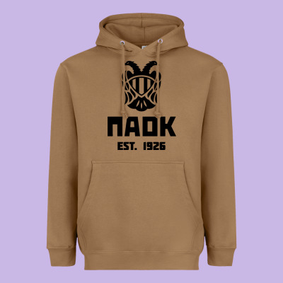 Paok Merch Heavyweight Hoodie Designed By Pixelwave