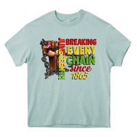 Arona juneteenth breaking every chain since 1865 woman f Heavy Core Tee - CowGirlArtShop