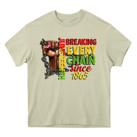 Mossy juneteenth breaking every chain since 1865 woman f Heavy Core Tee - CowGirlArtShop