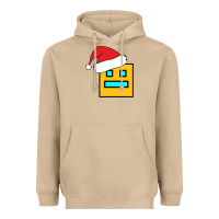 Mushroom Geometry Dash Heavyweight Hoodie - PixelWave