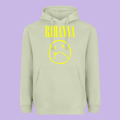 Grunge Rihanna Heavyweight Hoodie Designed By Pixelwave