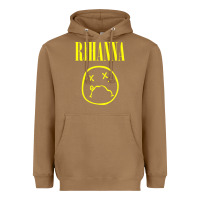 Toasted Coconut Grunge Rihanna Heavyweight Hoodie - PixelWave