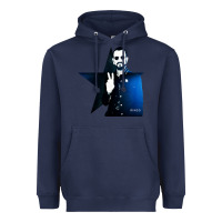 Navy ringo starr 01 Heavyweight Hoodie - PixelWave