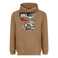 Toasted Coconut RKL Keep Laughing Essential Heavyweight Hoodie - PixelWave