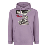 Lavender RKL Keep Laughing Essential Heavyweight Hoodie - PixelWave