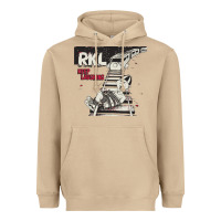 Mushroom RKL Keep Laughing Essential Heavyweight Hoodie - PixelWave