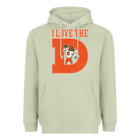 Matcha i love the d broncos football quote Heavyweight Hoodie - PixelWave