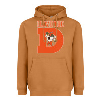 Meerkat i love the d broncos football quote Heavyweight Hoodie - PixelWave