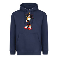 Navy best of shadow Heavyweight Hoodie - PixelWave