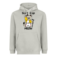 Moon Dust Don´t Stop Meow Heavyweight Hoodie - PixelWave