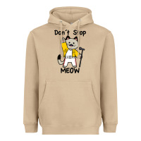 Mushroom Don´t Stop Meow Heavyweight Hoodie - PixelWave