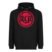 Black rca radio tubes Heavyweight Hoodie - PixelWave