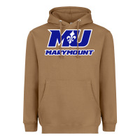 Toasted Coconut marymount university vectorized Heavyweight Hoodie - PixelWave