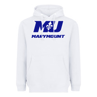 White marymount university vectorized Heavyweight Hoodie - PixelWave