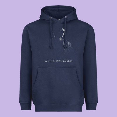 Clap Your Hand Say Yeah Heavyweight Hoodie Designed By Pixelwave