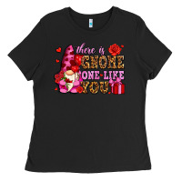 Black there is gnome one like you olivia Ladies Tee - OliviaCreatesArt