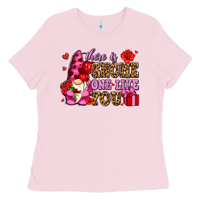 There Is Gnome One Like You Olivia Ladies Tee by OliviaCreatesArt | Teevron