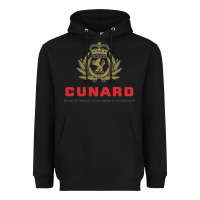 Black luxury cruises cunard Heavyweight Hoodie - PixelWave