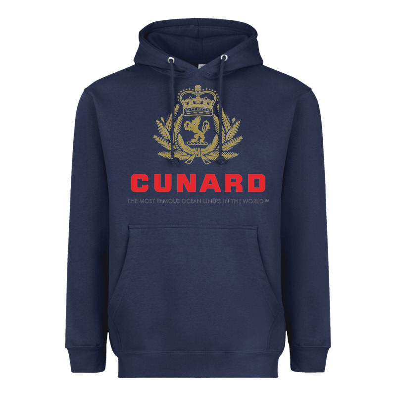 Luxury Cruises Cunard Heavyweight Hoodie by PixelWave | Teevron