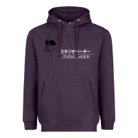 Plum studio vader   star Heavyweight Hoodie - PixelWave