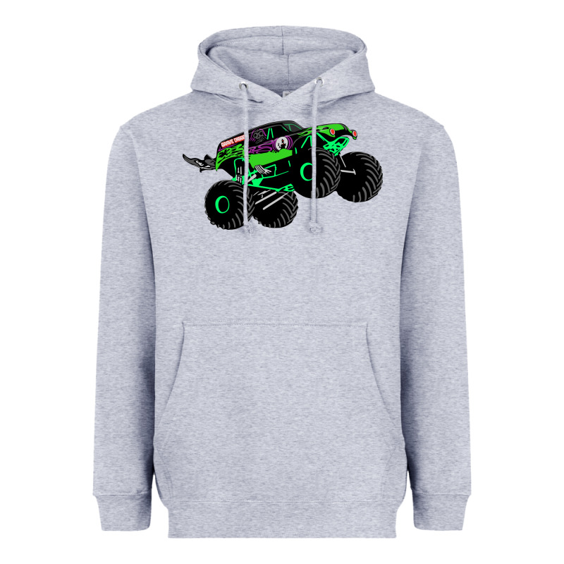 Monster Truck Grave Digger Heavyweight Hoodie by PixelWave | Teevron