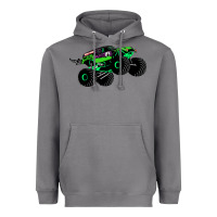 Storm monster truck grave digger Heavyweight Hoodie - PixelWave