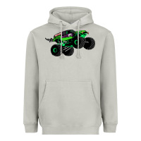Moon Dust monster truck grave digger Heavyweight Hoodie - PixelWave