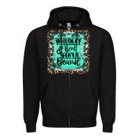 Black whiskey bent hell bound Zipper Hoodie - AdoDesignShop
