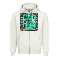 Oatmeal Heather whiskey bent hell bound Zipper Hoodie - AdoDesignShop