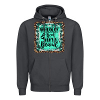 Smoke whiskey bent hell bound Zipper Hoodie - AdoDesignShop