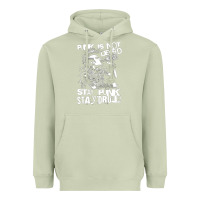 Matcha Stay Punk Stay Drunk Heavyweight Hoodie - PixelWave