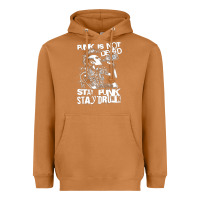 Meerkat Stay Punk Stay Drunk Heavyweight Hoodie - PixelWave