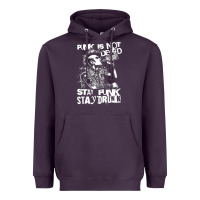 Stay Punk Stay Drunk Heavyweight Hoodie | Teevron