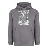 Storm Stay Punk Stay Drunk Heavyweight Hoodie - PixelWave