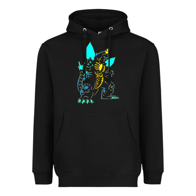 Spacegodzilla Heavyweight Hoodie by PixelWave | Teevron