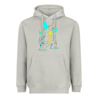 Moon Dust Spacegodzilla Heavyweight Hoodie - PixelWave