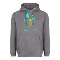 Storm Spacegodzilla Heavyweight Hoodie - PixelWave