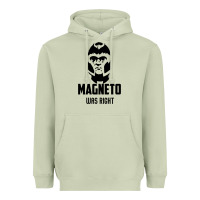 Matcha magneto was right Heavyweight Hoodie - PixelWave