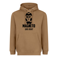 Toasted Coconut magneto was right Heavyweight Hoodie - PixelWave